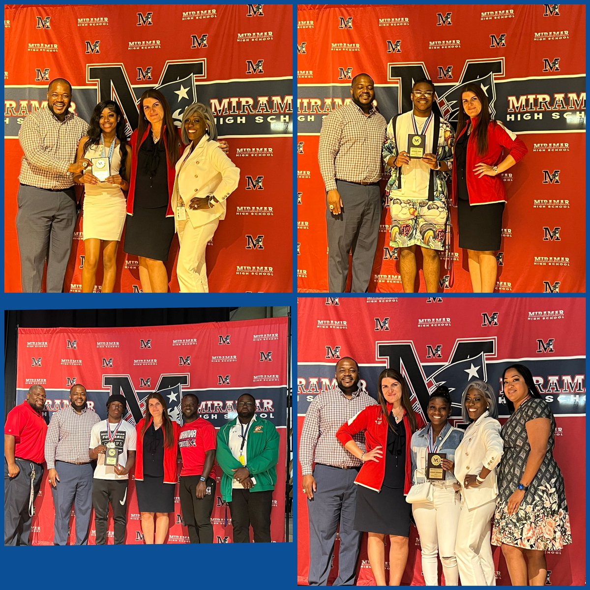 Congratulations to our student athletes. Our athletic awards banquet was a huge success. Thank you to our amazing Athletic directors Mr. Rodriguez, Ms. Denbow, Ms. Clark and our amazing coaches for your dedication and committed to our student athletes. @msformoso @afrancois85