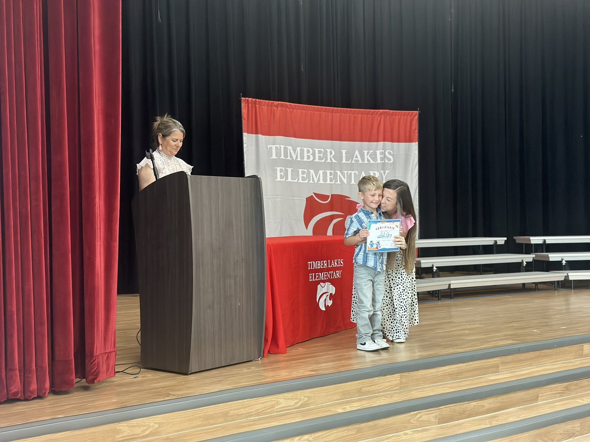Today we were able to celebrate our students that participated in UIL by having a special awards ceremony & a pizza party. We were also able to show our PK students how amazing they are during their awards & performance. #TLELakeLife