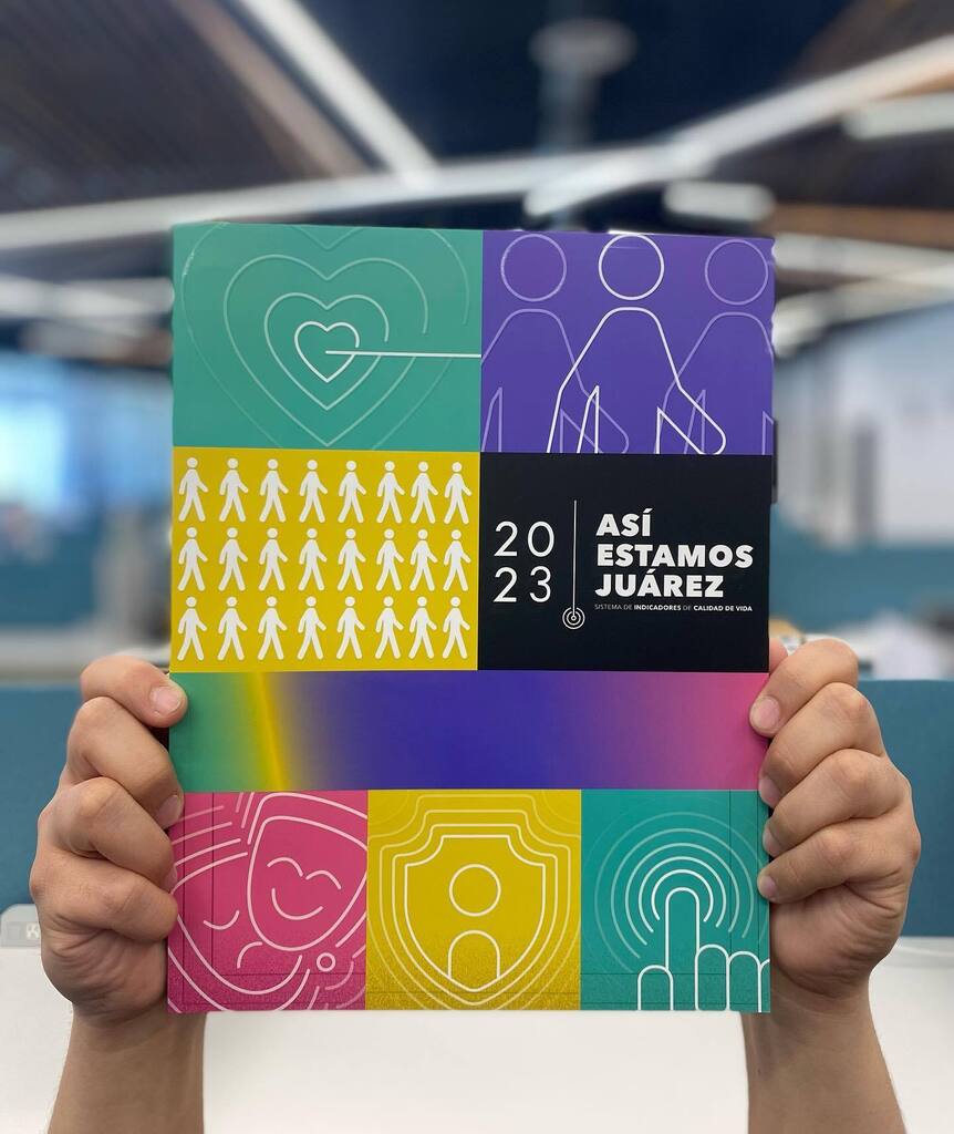 ¡Ya tenemos el Informe Así Estamos Juárez 2023 en nuestras manos! 🙌
Asiste a la presentación, conoce información sobre la ciudad y ven por el tuyo. 
La cita es mañana:
🗓️Martes de 23 de Mayo
⏰6:00 p.m.
📍Cibeles, salón Atenea 
👥Invitación abierta a to… instagr.am/p/Csj5_tLJ3a0/