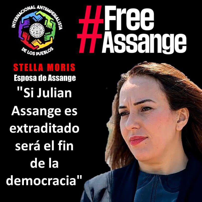 #DontExtraditeAssange  
 #AssangeCampaign  
#AssangeDefense
#FreeAssangeWave  
 #Candles4Assange  
 #stella_assange 
 #freeassange 
 #enoughisenough 
 #yellowribbons4assange 
#LatinoamericaConAssange 
#FreeAssangeNOW @Stella_Assange @GabrielShipton @rogerwaters @serpajargentina