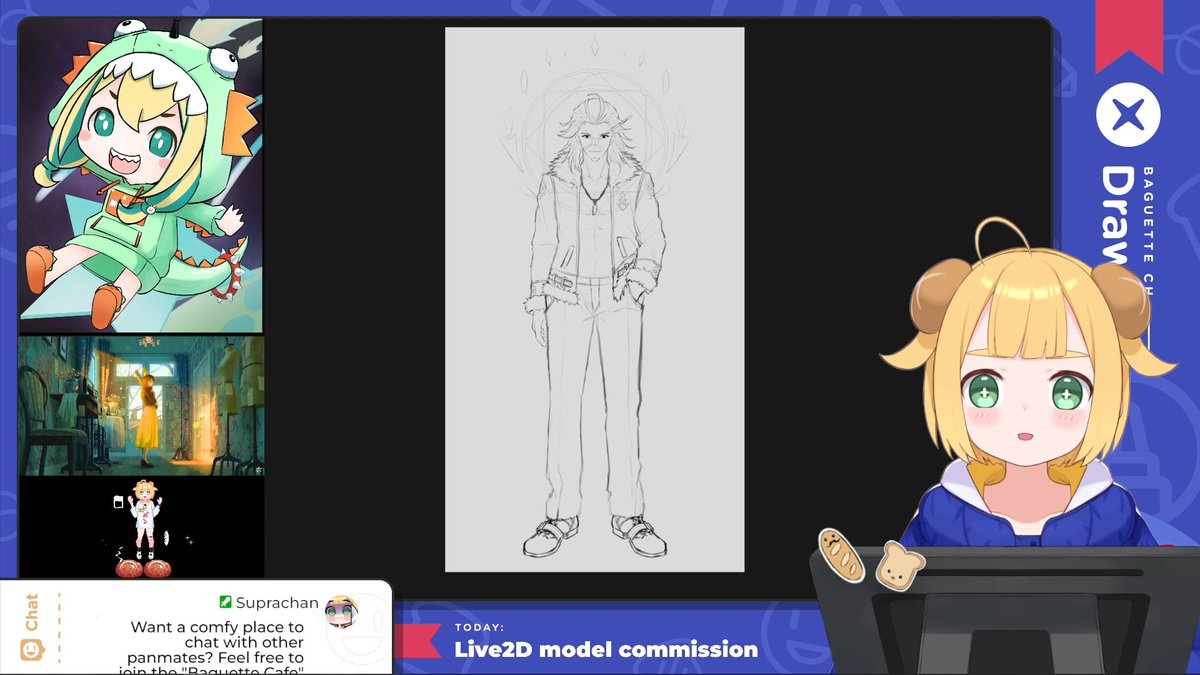 BaguetteCh's tweet photo. Good progress on the new Live2D commission! Will see if we can make it better! 😤
Thanks for the bits @t4n_Kun @/kyoukossu, sub @DirMercury  &amp; for the raid @NezumiCoco @Kuroki_VRC, appreciate it! 😊
I sent the raid over to @RenlayRenee playing #WretchedDepths, otsupan! 🥖✨ https://t.co/a37sSrOttu