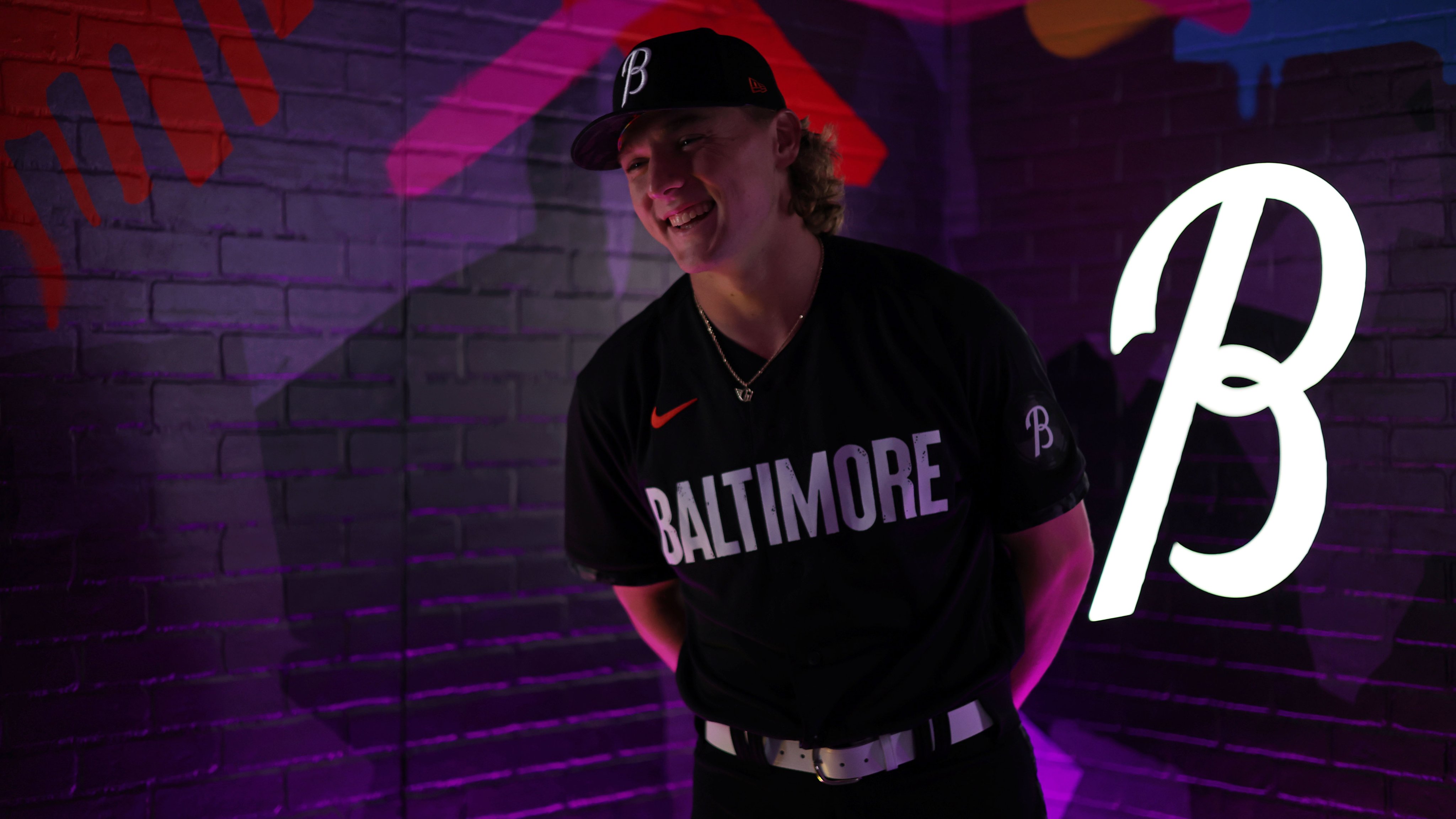 Pink sale orioles jersey