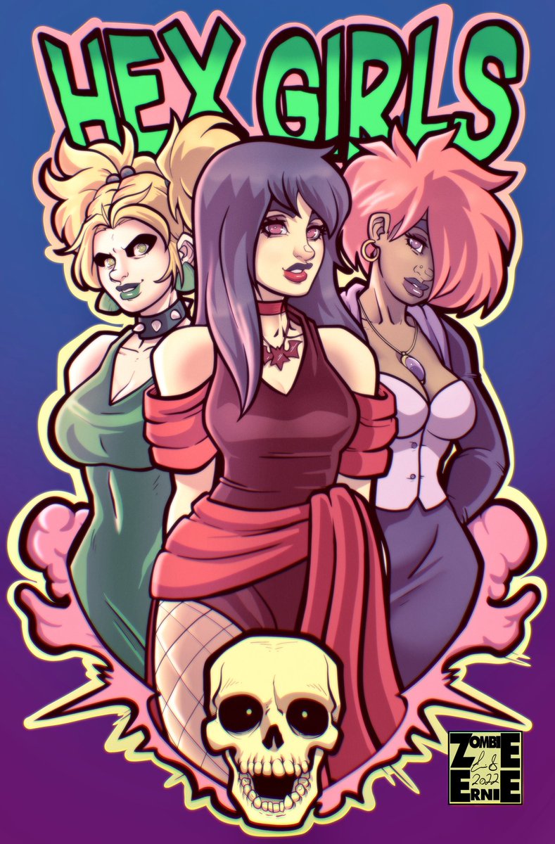 「Oh, it's #WorldGothDay! Here's some Goth」|ZombieErnieのイラスト