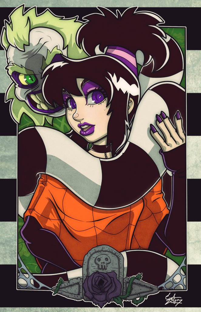 「Oh, it's #WorldGothDay! Here's some Goth」|ZombieErnieのイラスト