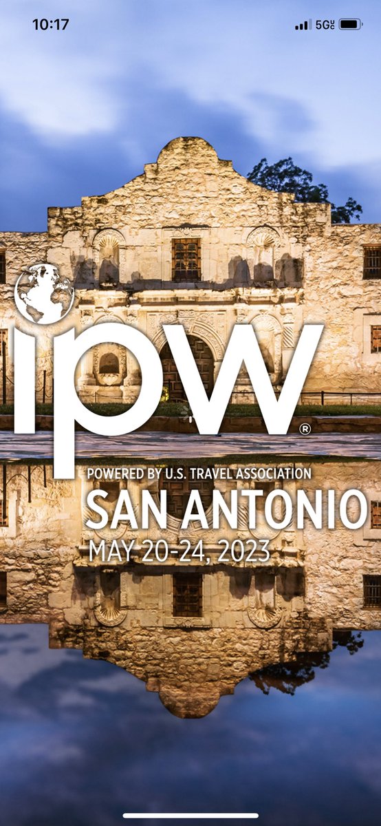 Excited to attend #ipw2023 and meet with friends and partners in the authentic #SanAntonio. Thank you to the amazing team at @VisitSanAntonio for such a great welcome. #RealStories #TrueExperiences