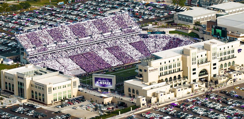 K-State announces that the opening game vs. SEMO will be a Stripe-Out😍