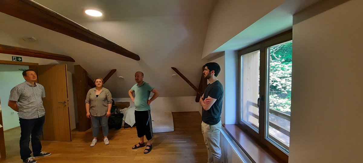 Thanks to Iveta Perc from Resevna Hill for providing the <a href="/RuralREBOUND/">Rebound</a> project consortium a tour of the newly refurbished #community owned rural hostel (leased to private business). It is situated in a beautiful forest #ruraltourism #ruraldevelopment <a href="/tus_rdi/">TUS - Research, Development & Innovation</a> <a href="/alpinesociety/">The Alpine Society</a>