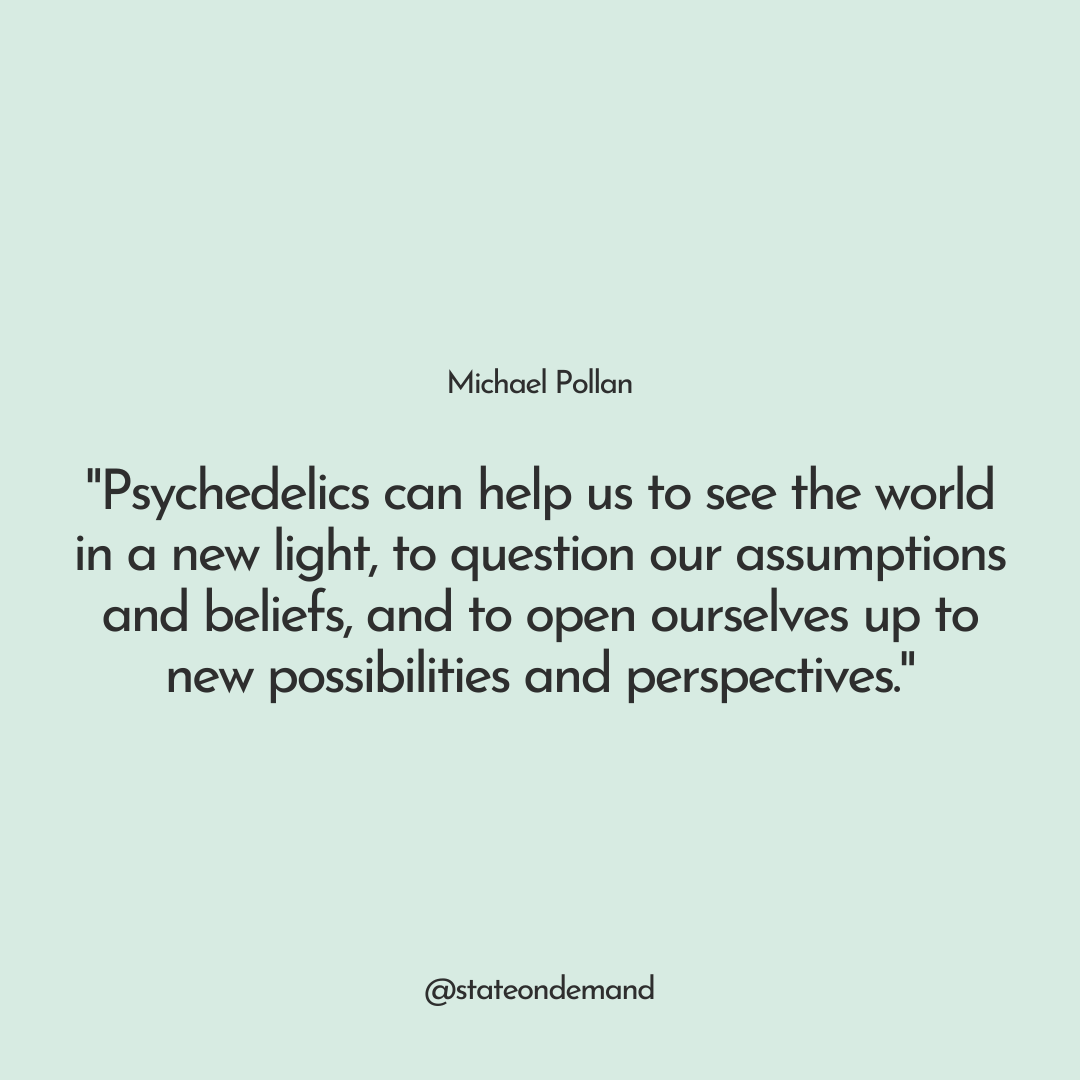 stateondemand's tweet photo. ๐ฟ๐ Exciting news! The renowned writer and food activist Michael Pollan is sharing his thoughts on psychedelics and their potential for personal growth and transformation. ๐๐
๐โจ #michaelpollan #psychedelics #mindexpansion #transformation #newperspectives #howtochangeyourmind https://t.co/W61tLZD5Q4