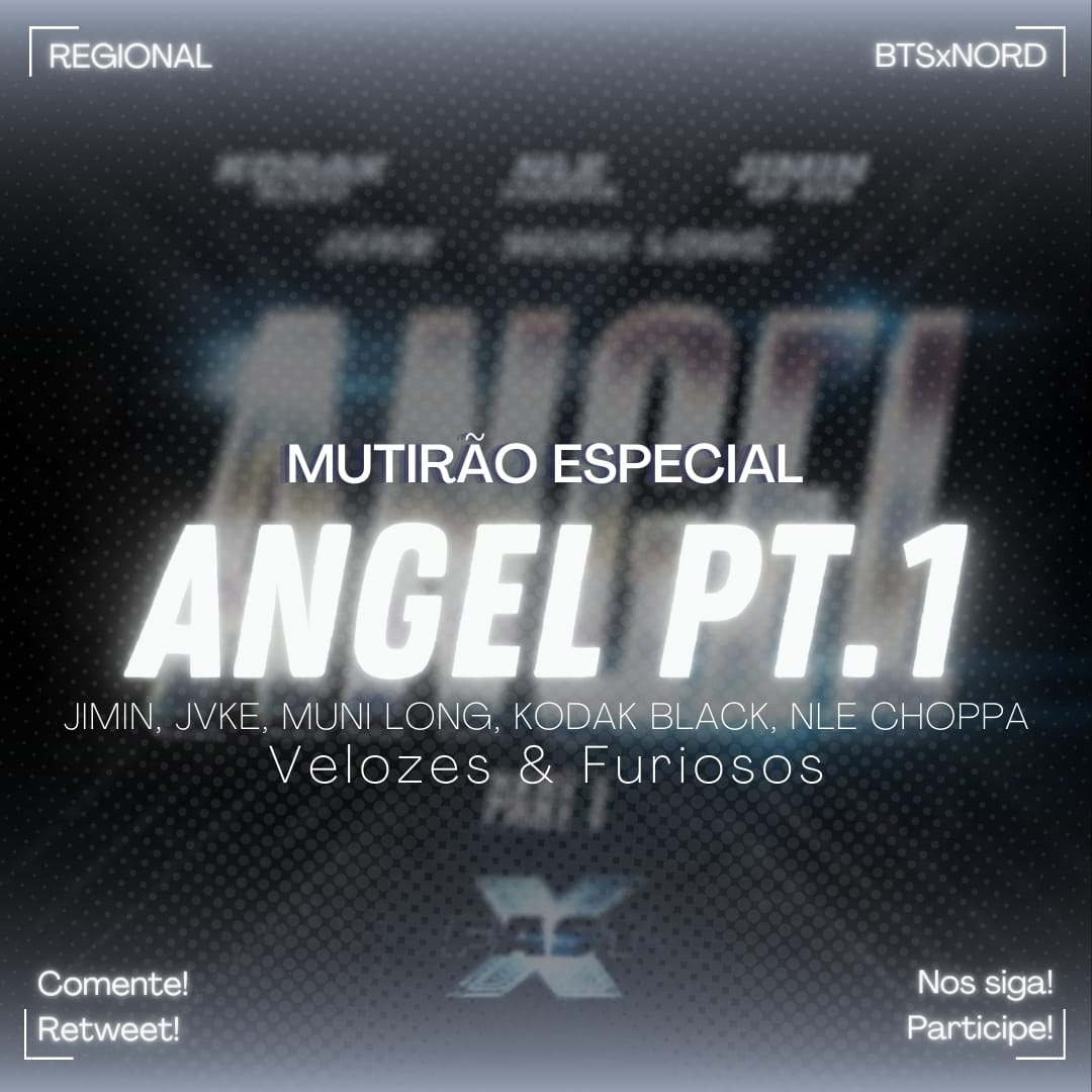 ANGEL PT.1 na Jovem Pan Natal 

Boa noite benzinhos. Como vocês estão? 

💬 90 Comentários
🔁 10 Rt's

Olá <a href="/JovemPanNatal/">Jovem Pan Natal</a>, gostaria de ouvir #Angel_Pt1 feat. #JIMIN do <a href="/BTS_twt/">방탄소년단</a> (Trilha sonora de #FastX/Velozes &amp; Furiosos) na programação. Poderia tocar para gente?

~liz❄️