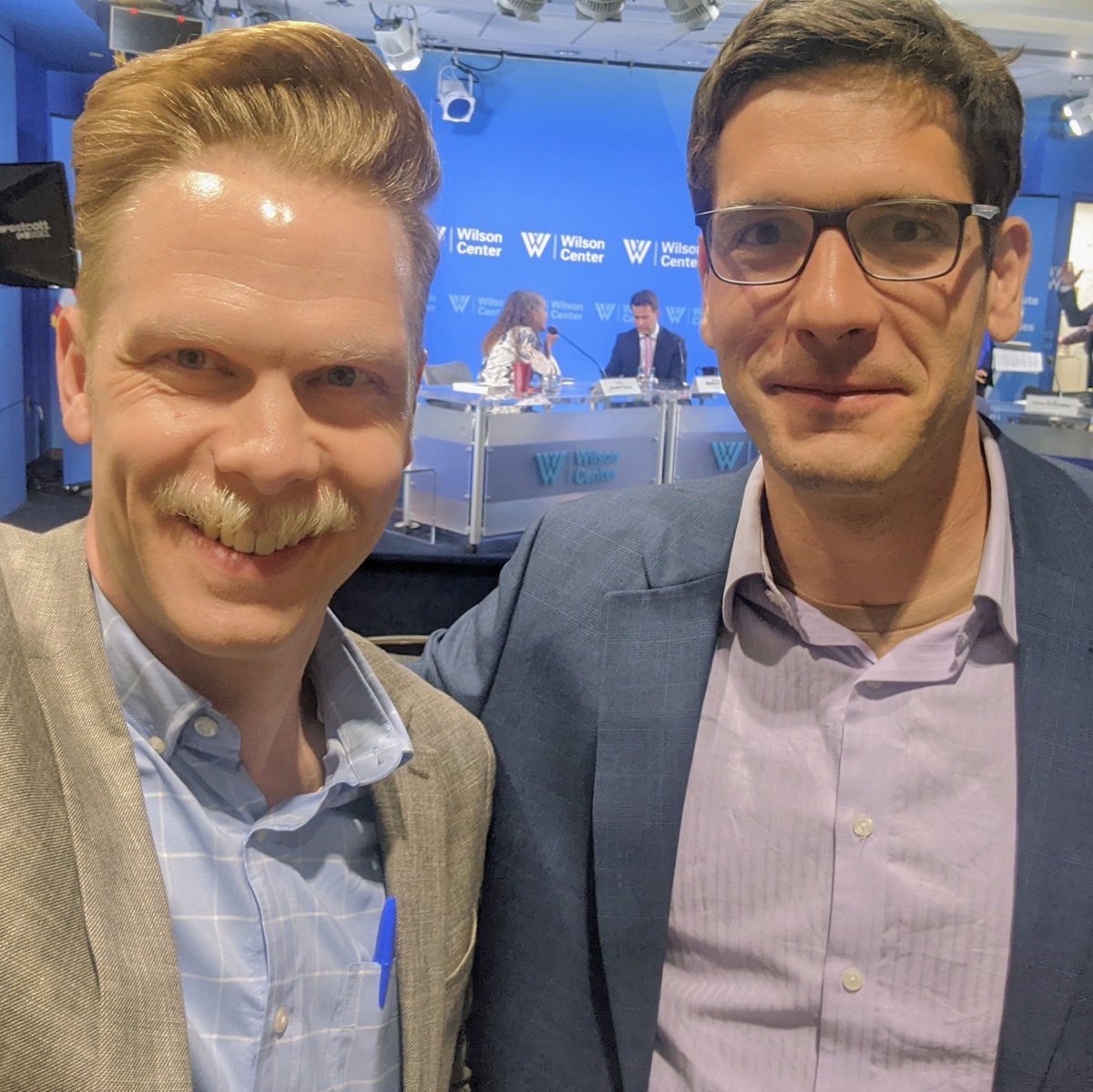 An already great <a href="/TheWilsonCenter/">The Wilson Center</a> China Fellowship Conference was made even better when my <a href="/MaxwellSU/">Maxwell School</a> office neighbor and pal <a href="/DimitarGueorg1/">Dimitar Gueorguiev</a> joined in the afternoon.