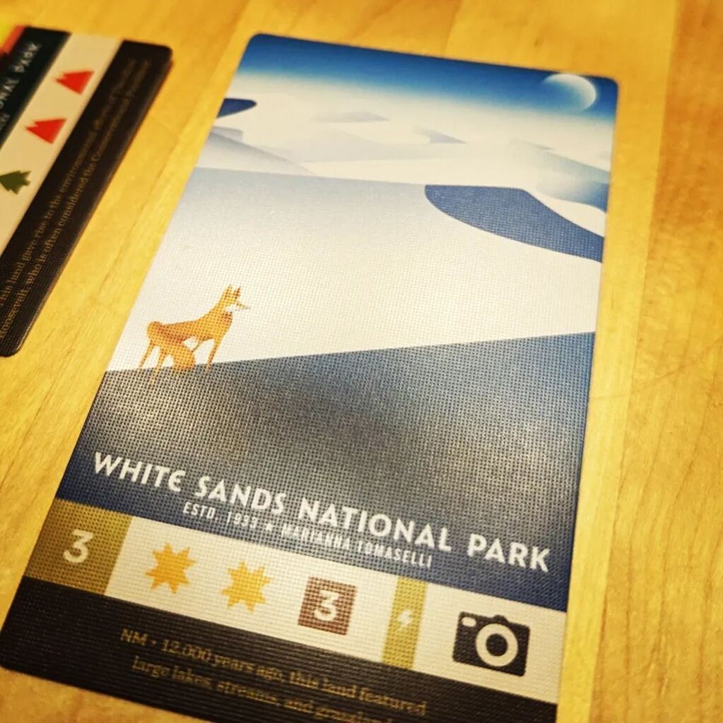 Took a virtual hike through some of our national parks this weekend at our first big game night at our house since 2020!

#BoardGamesOfInstagram #BGG #BoardGameGeek #BoardGameGirl #BoardGames #PARKS #PARKSgame #WhatDidYouPlayMondays instagr.am/p/CskCRyMLjGR/