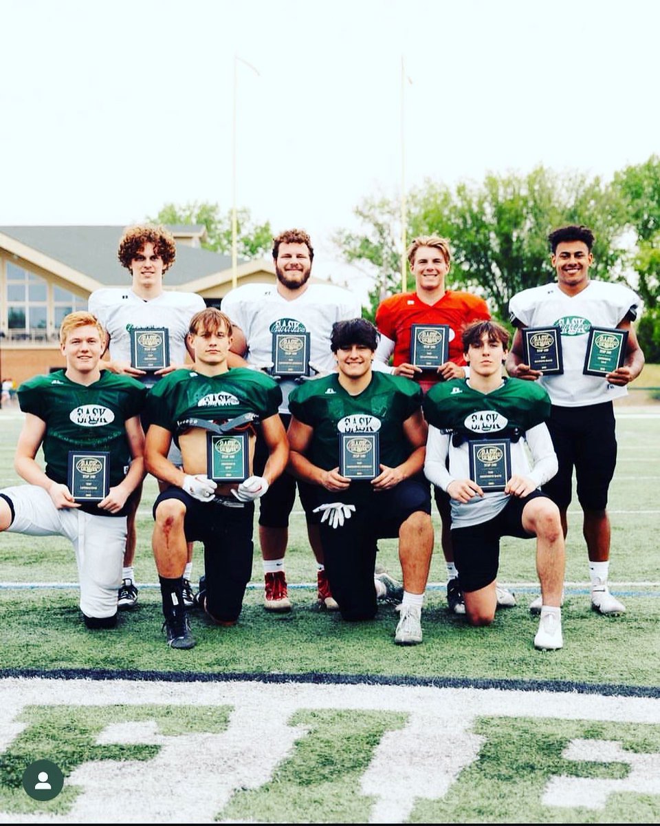 JacobGoldstone's tweet image. I’m honoured to have been named the defensive mvp for the top 100 team sask camp. I had a great time playing against high level competition. Thanks to everyone who has helped me along the way. #306football #hardwork #blessed #withapurpose @SaskSelectsFB @210Preps @FootballSask