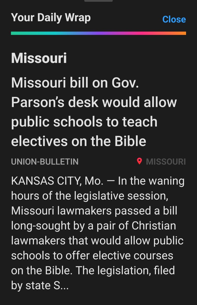 I am so grateful to live in a midwest RED state! 🙏  a big win for Christians ✝️