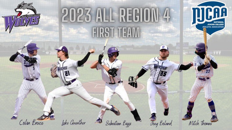 First Team - All Region honors!