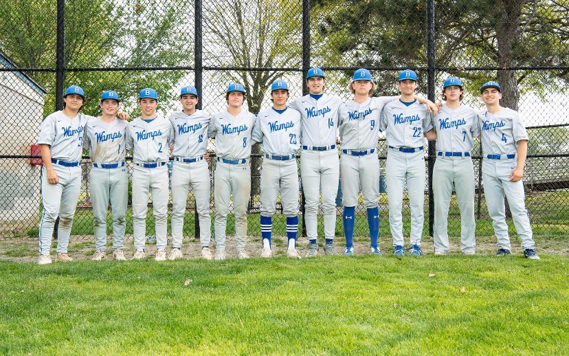 BraintreeWamps's tweet photo. BASEBALL RESULTS ⚾️

Braintree - 2 
Natick - 0

Sr. Anthony Carey pitched a complete game shut out. 

Congratulations to these 11 for an amazing BHS Baseball career. We wish you the best of luck in your future endeavors!

@btreebaseball @sports_ledger https://t.co/81grTR2HJA