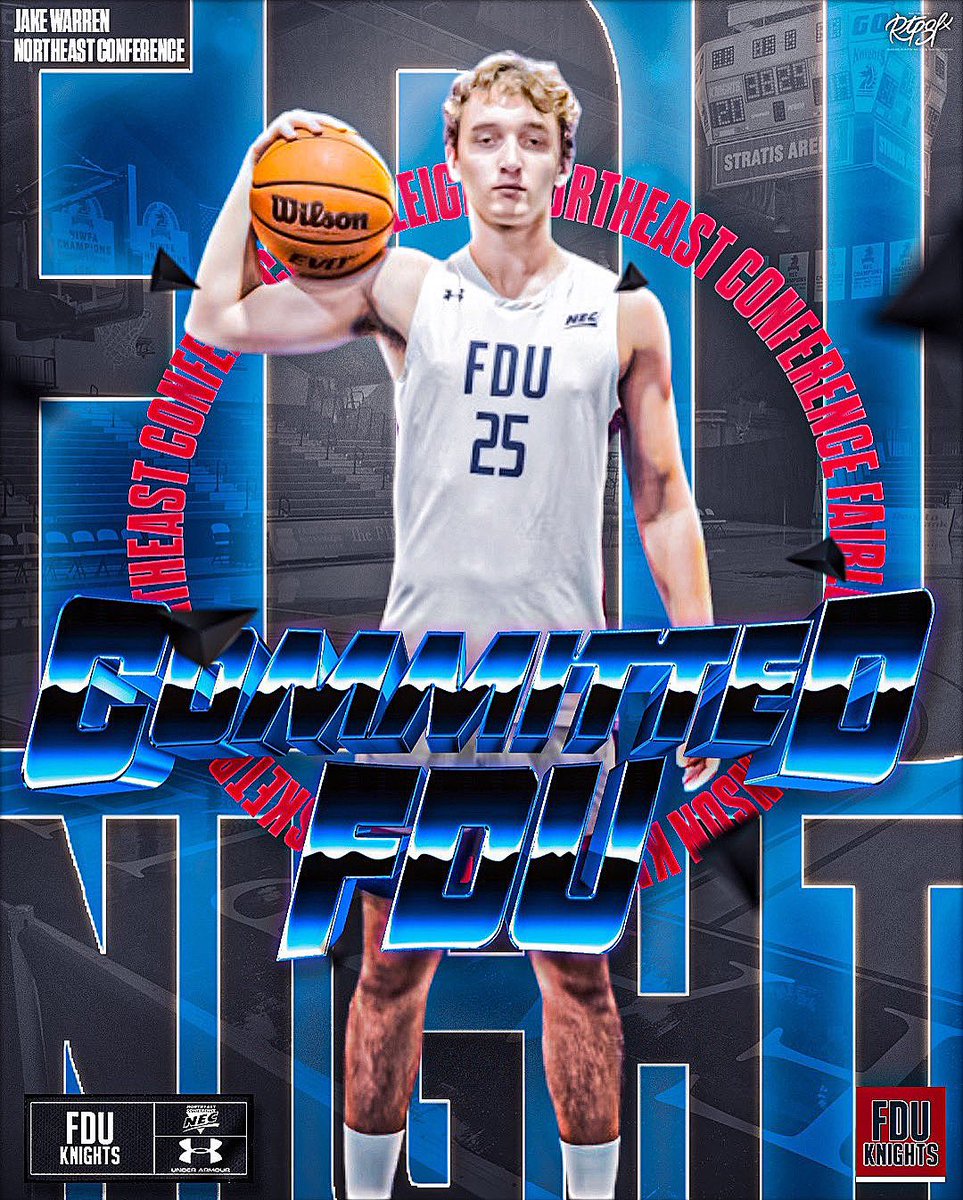 Congratulations to 2023 F <a href="/jakewarren23__/">Jake Warren</a> on his commitment to <a href="/FDUKnights/">FDU Knights</a> #ChaseWork 🧡🖤