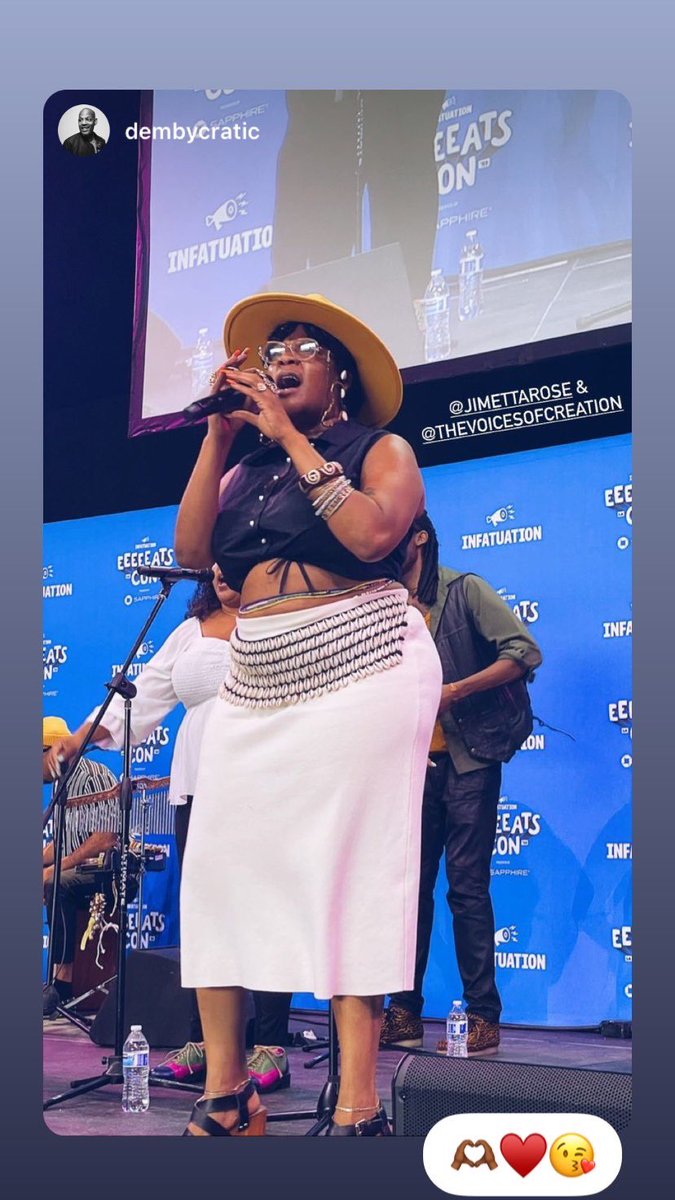 jimettarose's tweet image. Eeeeeatscon was super fun yesterday. Here’s some pics and a snippet. 😘🫶🏾💯#thevoicesofrcreation #VOC