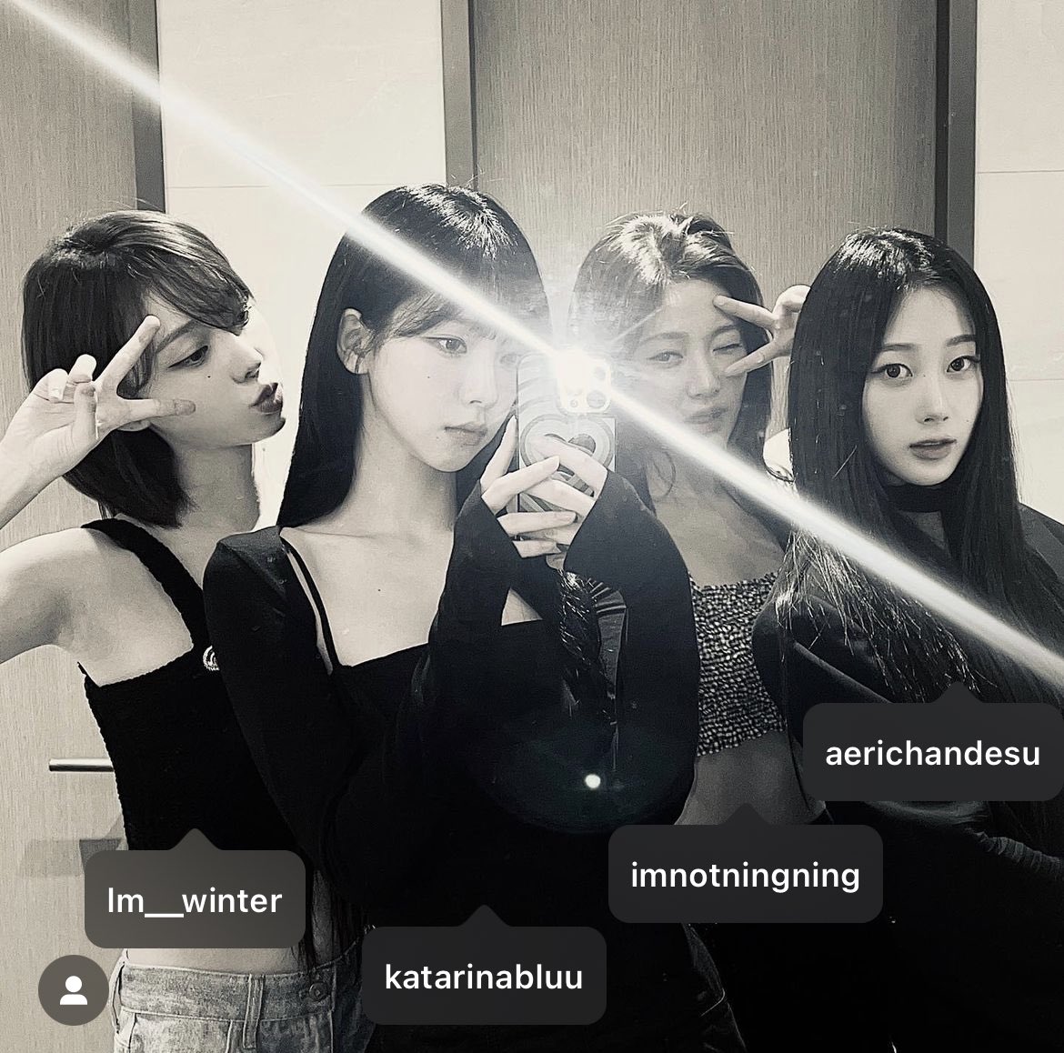 카타리나블루우양
언제 이렇게 멤버들 태그까지 하고갔담