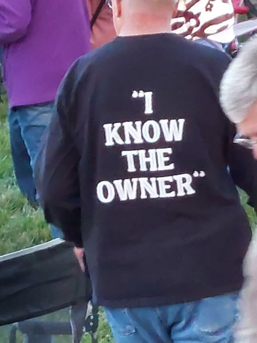 colerichards75's tweet photo. Had an early birthday celebration for @AuntJRH on Saturday. The first yard party of the year at #thecornerbar and #thewoombliesrockorchestra rocked it!!
P.S. I need this shirt!! Donna said NO!!! https://t.co/rHzUtqtRyM