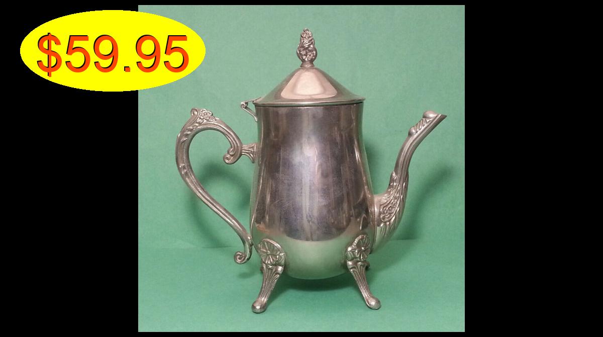 ebay.com/itm/2348343564… International Silver Company Silver Plate Coffee P... (Tea/Coffee Pots & Sets) #Tea/Coffee #Pots #Sets #ebay #ebayseller #fixboatquick