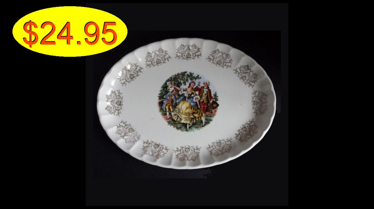 ebay.com/itm/2348351534… W. S. George Bolera 22 Kt Gold Porcelain Serving P... (Platters) #Platters #ebay #ebayseller #fixboatquick