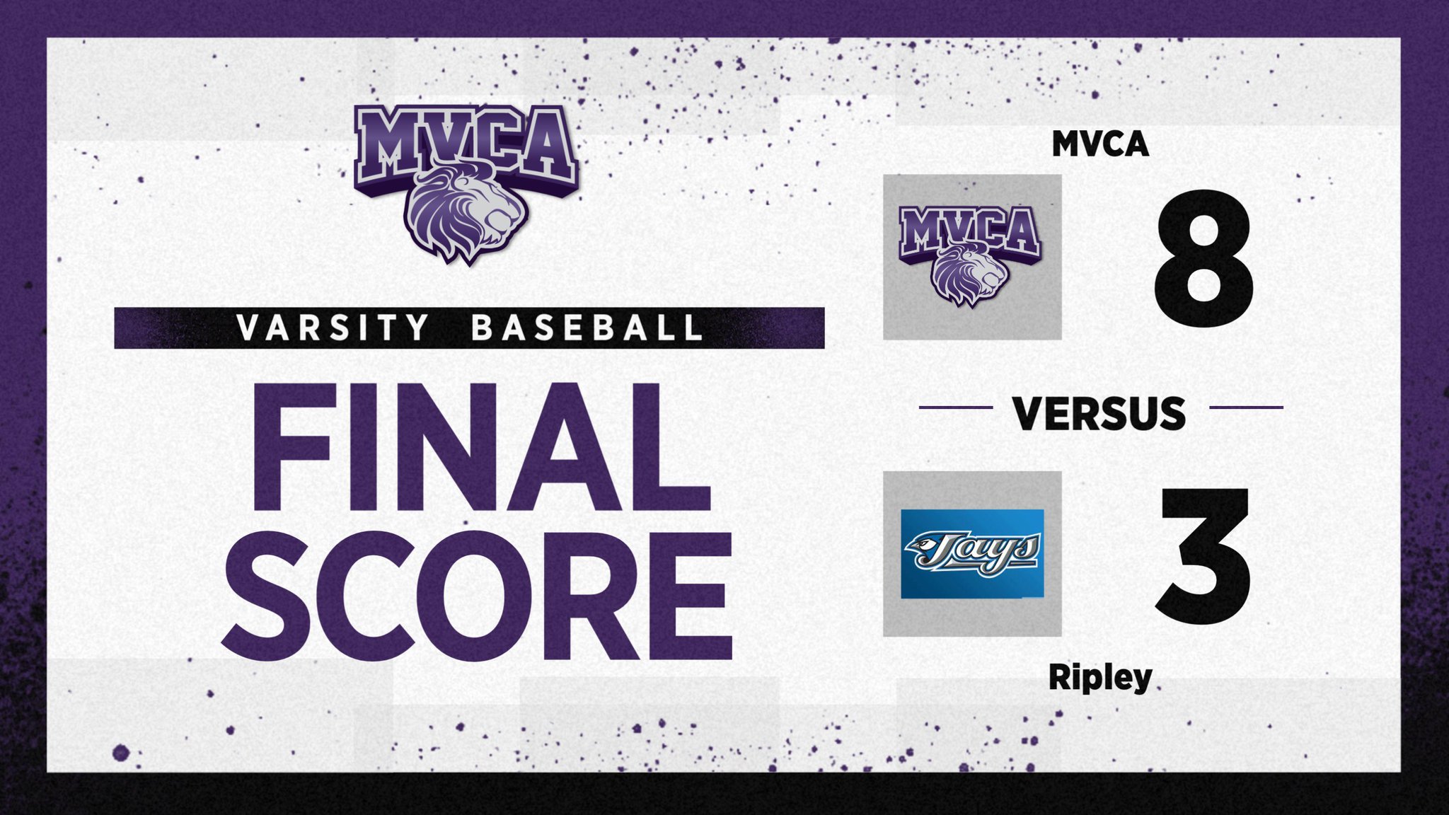 MVCA AD on Twitter "MVCA Lions are on their way the OHSAA Division 4