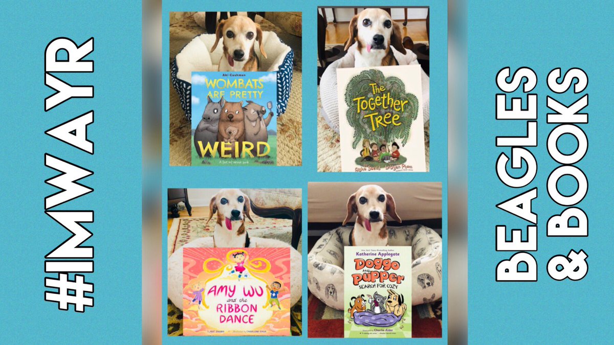 On Beagles &amp; Books’
#IMWAYR, Bella &amp; I share reviews of #picturebooks about wonderfully weird wombats, bullying &amp; problem solving &amp; the final adventure in the fun DOGGO &amp; PUPPER chapter book series. beaglesandbooks.com/2023/05/22/its… @charlenedraws <a href="/aishacs/">Aisha Saeed</a> 
#beaglesandbooks