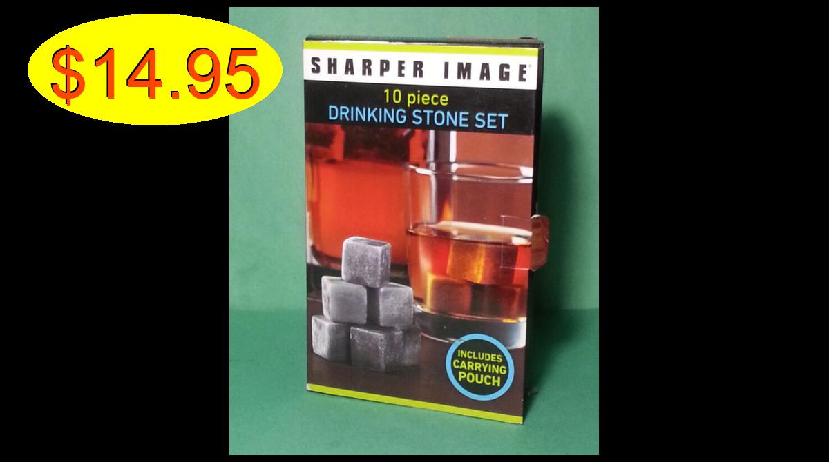 ebay.com/itm/2335674721… 10 pieces drinking stone set by Sharper Image ice ... (Ice Buckets & Coolers) #Ice #Buckets #Coolers #ebay #ebayseller #fixboatquick