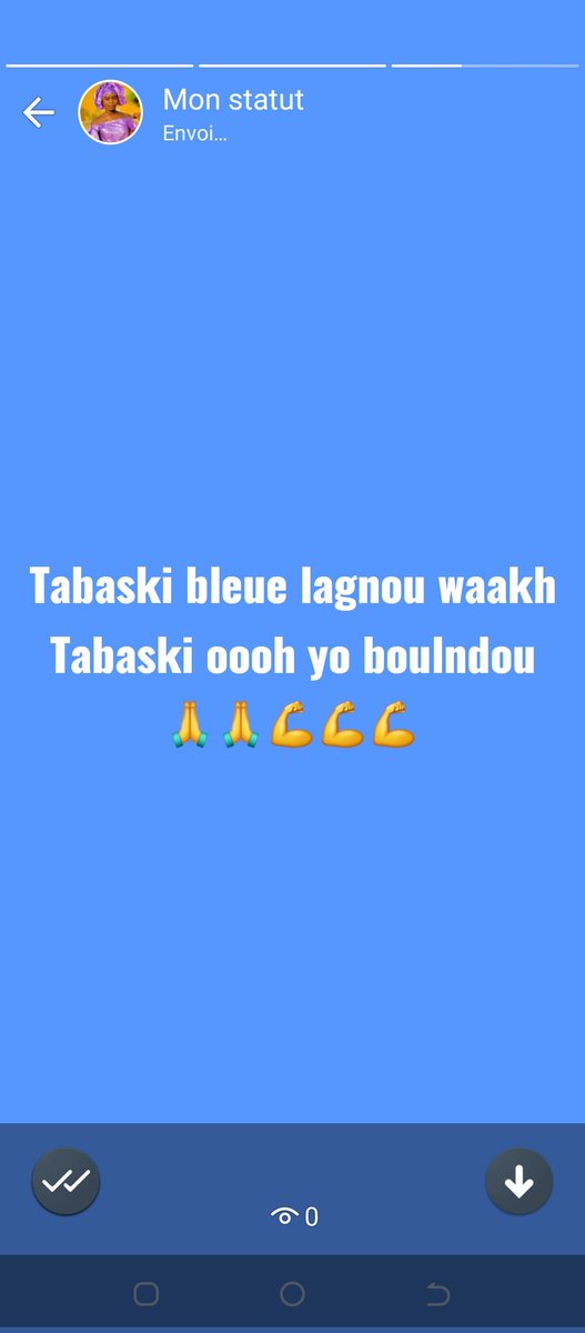 hamdinhobarca's tweet photo. #bleue 
#bleu 
#Senegal 
#sénégal https://t.co/GsyJWUeoUH