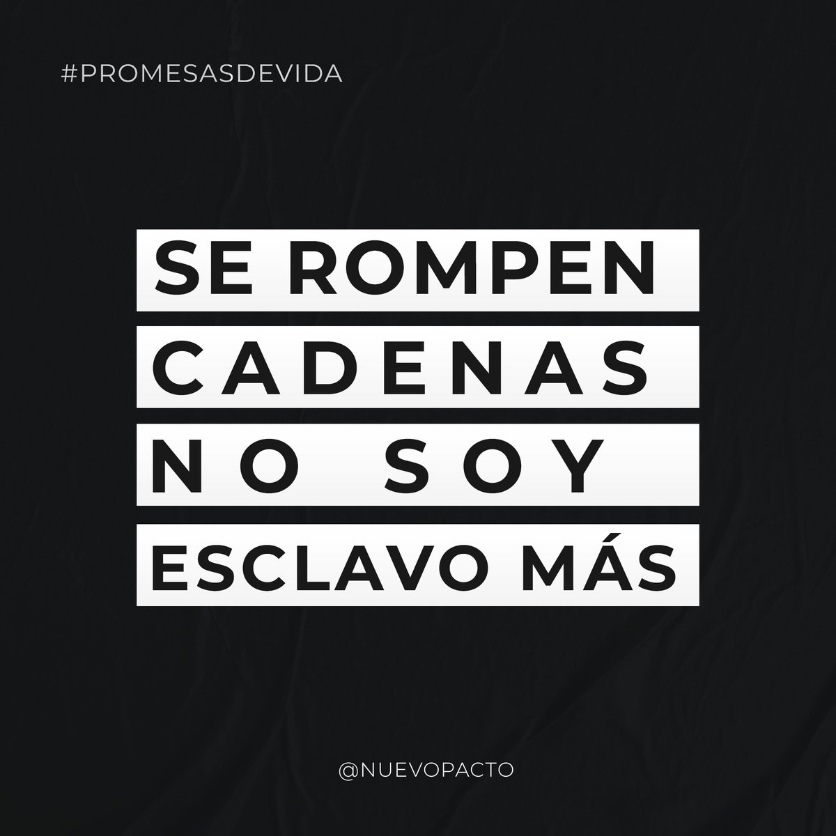 NuevoPactoSS's tweet photo. π£π₯π’π ππ¦ππ¦ ππ π©πππ
Muertos al pecado; resucitados a una nueva vida en Cristo JesΓΊs.
#Promesasdevida #Libres #NuevaVida #NuevoPacto https://t.co/3j5akHV3Aj