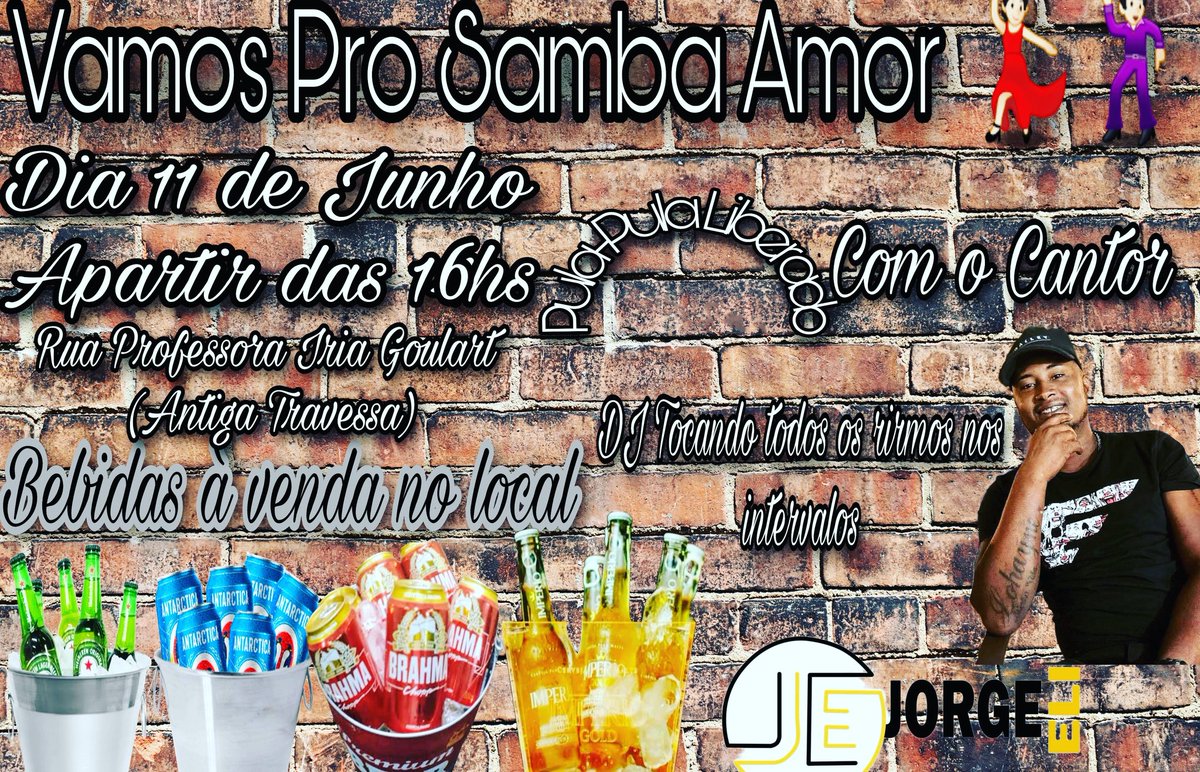 VmsProSambaAmor's tweet photo. Tá chegando o grande dia💃🏻🕺🏻Venha curtir a véspera dos dias dos namorados com seu amor❤️‍🔥 https://t.co/AvAufXVD5b
