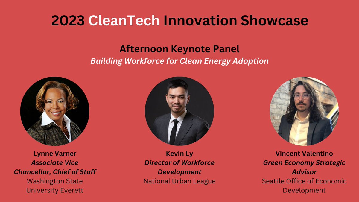 wacleantech's tweet photo. To facilitate growth in the #energy sector, modernize the #grid, & adapt to new, innovative #cleanenergy sources, we will need a trained, diverse #workforce.
On June 22, our #CleanTechShowcase panelists will explore these workforce challenges. Learn more: https://t.co/UtBijEMldy https://t.co/xby7fkVIoh