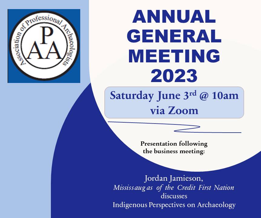 Ontario Association of Professional Archaeologists tweet media