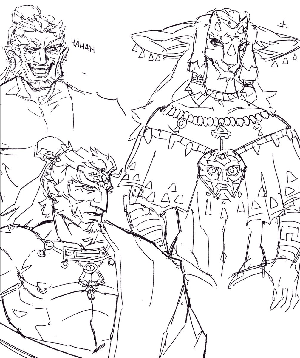 greatmachinegun's tweet photo. rauru and ganondorf 🤔🤔 https://t.co/IFFqZNWOF4