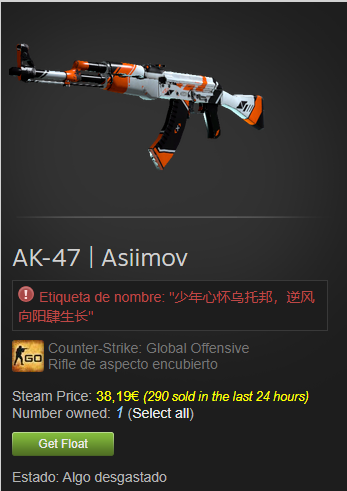 squallrbg98's tweet photo. Probando algunas cajas en hellcase💪

AK-47 | Asiimov 30$🎁
 
Ganador a los 120 likes en 48 horas

REQUISITOS:

-Follow 
@squallrbg98

-RT
-Tag 1 amigo
-Darle like al video y coment

https://t.co/u7U7yyDz5U

#csgo #csgoesp #CSGOGiveaway #CSGO https://t.co/5JDnR0HeMv