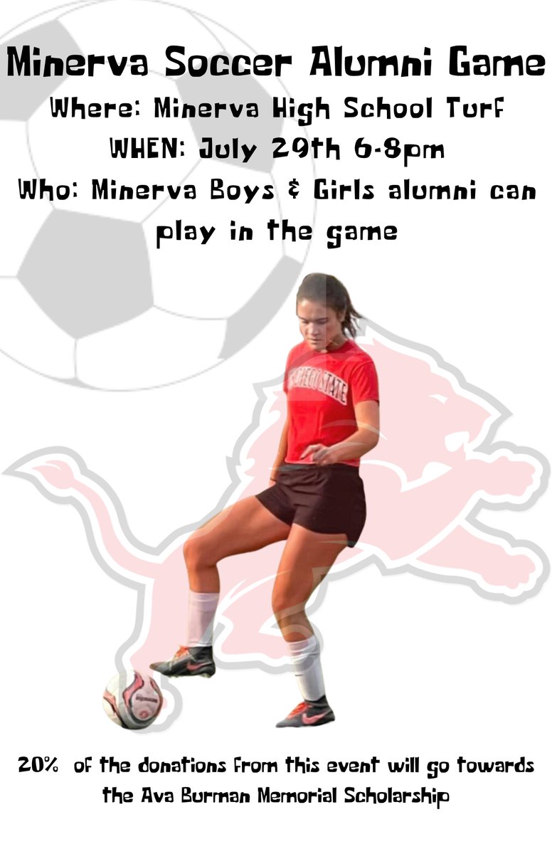 soccer_minerva's tweet photo. Mark your calendars for a night full of great entertainment!! https://t.co/pLesr9YwAq