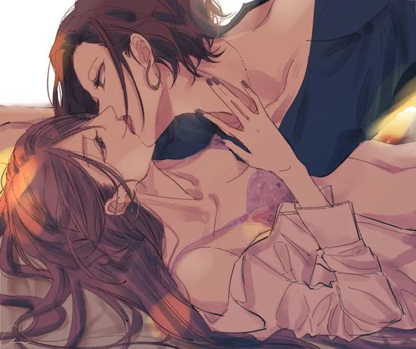 【創作社会人百合】キスの日