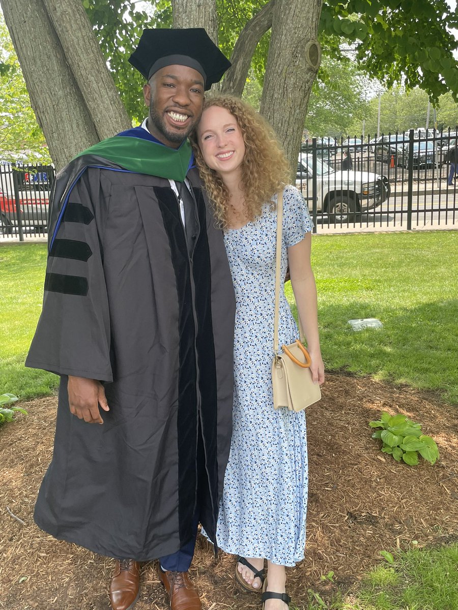 Officially Dr. Fola Laditi MD, MBA from Yale University. Thankful for the support from my (new) fiancé, our families and so many wonderful friends this weekend and the last 5 yearsNext stop, Pittsburgh! #medgrad #Yale2023