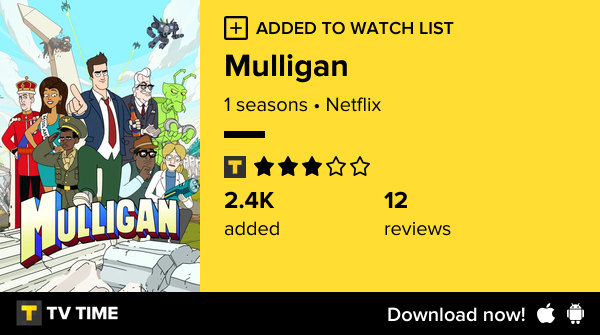 rayallentaylor's tweet photo. I've just started following Mulligan https://t.co/3hW7HMKS8c #tvtime https://t.co/O8crz1bqcY