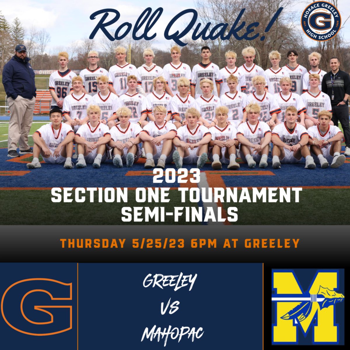Boys Lax advance to Section I Semi