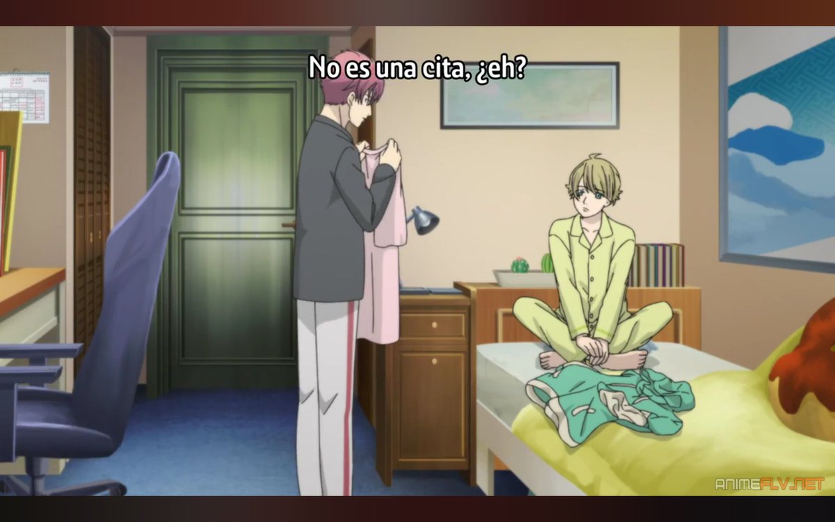 CaroSa88's tweet photo. Opus Colors Ep 7

Kazu viendo que  ropa ponerse para su cita con Kyo 😉💙❤

Kyo x Kazu 💙❤

#パスカラ 
#Opuscolors 
#OpusColors_anime https://t.co/K5FCjzUztR