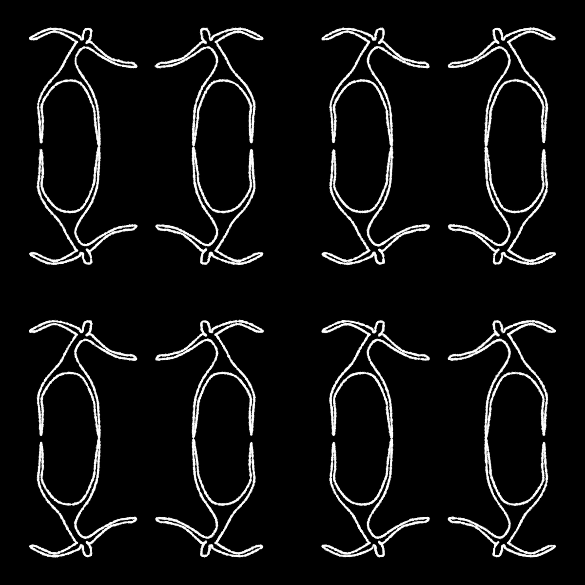 Staring contest #p5js #nft #generativeart