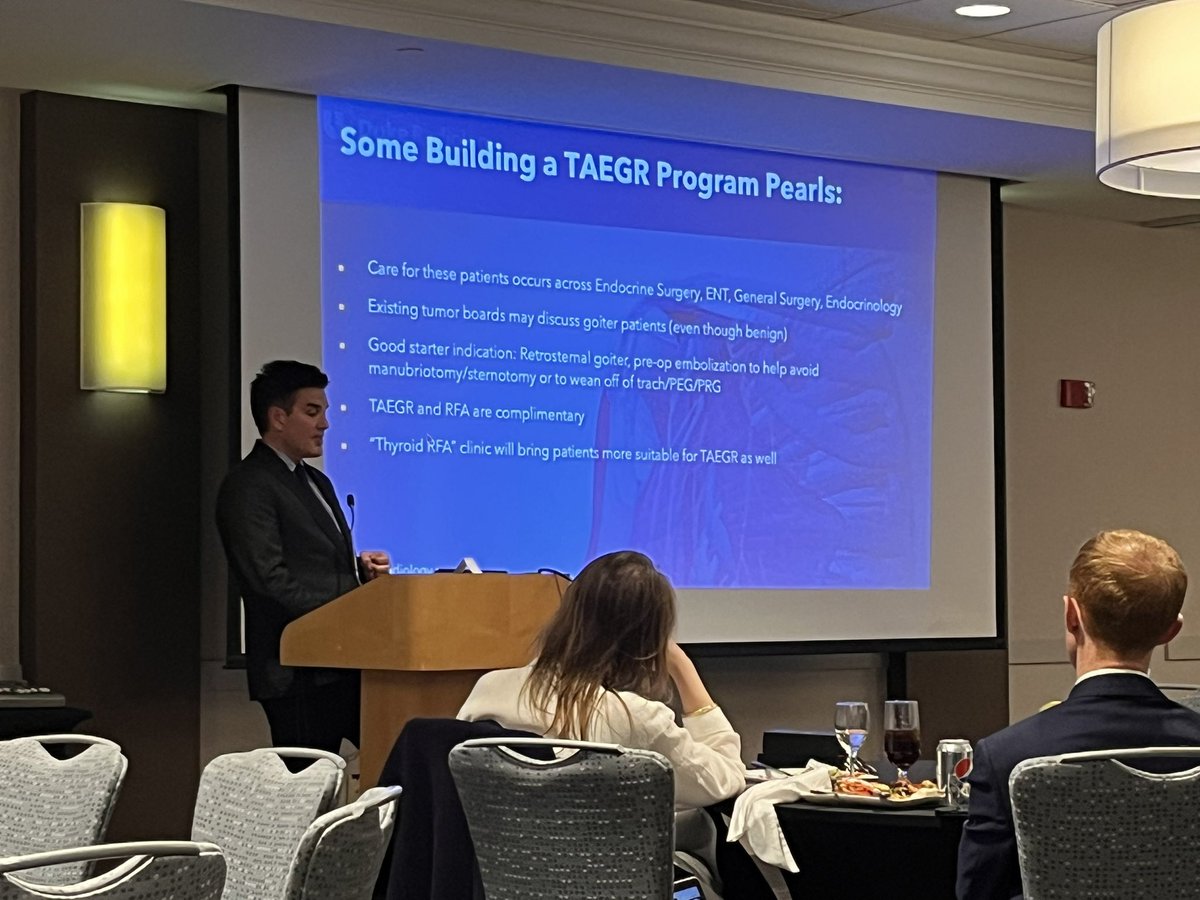 Yan Epelboym, MD, MPH (@yanepelboym) on Twitter photo Thank you <a href="/AlanAlperMD/">Alan Alper Sag, MD, FSIR</a> for the outstanding presentation on Thyroid Artery Embolization at NESIR! Thank you <a href="/AlanAlperMD/">Alan Alper Sag, MD, FSIR</a> for the outstanding presentation on Thyroid Artery Embolization at NESIR!