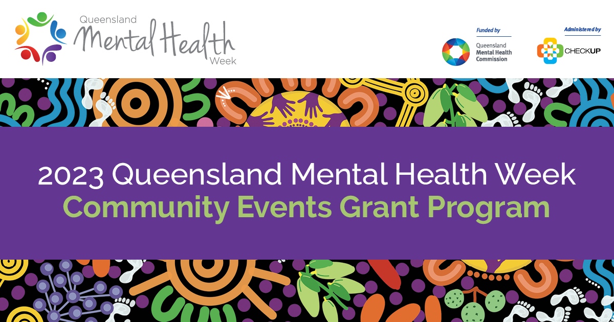 Have you applied for funding through the #QMHW Community Events Grant Program yet? If you have an event idea, make sure to apply before the program closes off to applications on Friday.

Eligible organisations can apply for either $500, $1000, or $3000.

qldmentalhealthweek.org.au/grants/