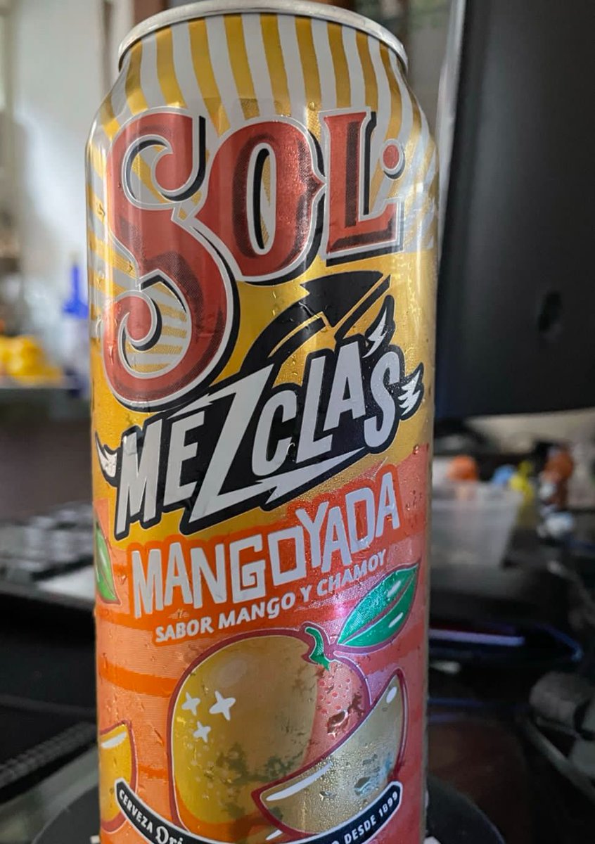 NannnRv's tweet photo. Refréscate con Sol Mezclas, jugo de toronja y menta fresca, ¡la combinación perfecta para días calurosos! 🍺🍊🍃 #SolMezclasChallenge @solmezclasmx https://t.co/p4qiy6bpDJ https://t.co/JZqmmE97r8