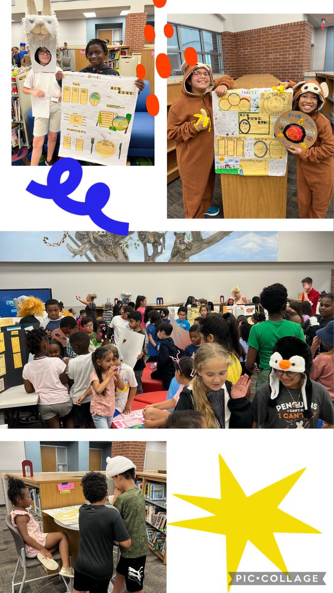 Katelyn Fennel (@andre4fennel) on Twitter photo Our fourth grade finale is off to a great start! Today we celebrated our hard work on animal research projects with a wild wax museum.
#LeopardsLEAD
#BOTB
#CFISDspirit
<a href="/CFISDAndre/">Andre' Elementary</a> Our fourth grade finale is off to a great start! Today we celebrated our hard work on animal research projects with a wild wax museum.
#LeopardsLEAD
#BOTB
#CFISDspirit
<a href="/CFISDAndre/">Andre' Elementary</a>
