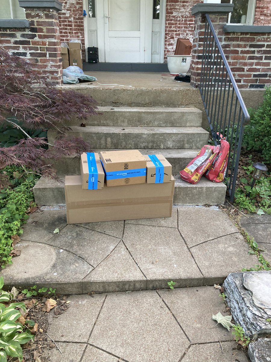 DrScriptt's tweet image. Is it just my wife and I? Or does this feel like an @Amazon delivery driver being purposefully mean?