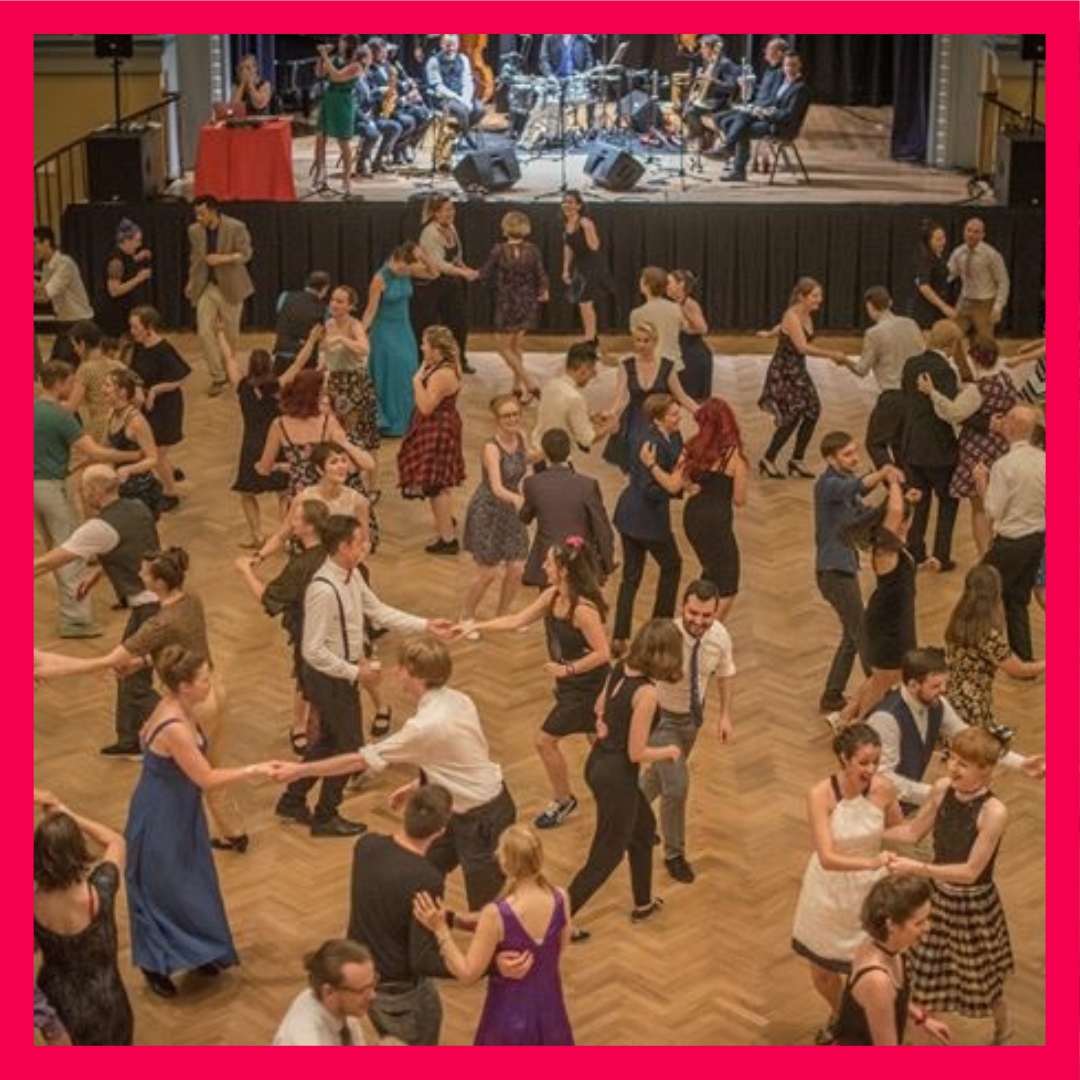 This week, on May 26th, the swing dance community celebrates World Lindy Hop day. This date was the late Frankie Manning's birthday; you can read a bio on the Frankie Manning Foundation’s website, as well as donating to support their work.

How will you be celebrating?