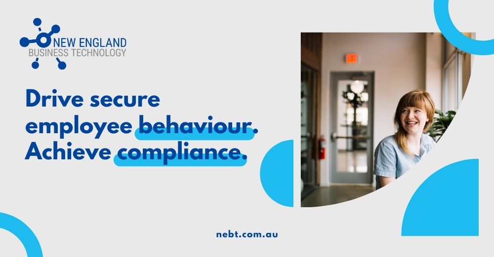 Drive secure employee behaviors'. Achieve compliance. Find out more: nebt.com.au/usecure #HumanRiskManagement #CybersecurityAwareness #PhishingPrevention #ComplianceStandards #DataBreachPrevention #SecurityTraining #DarkWebMonitoring #PolicyManagement #RiskAnalytics #Re...