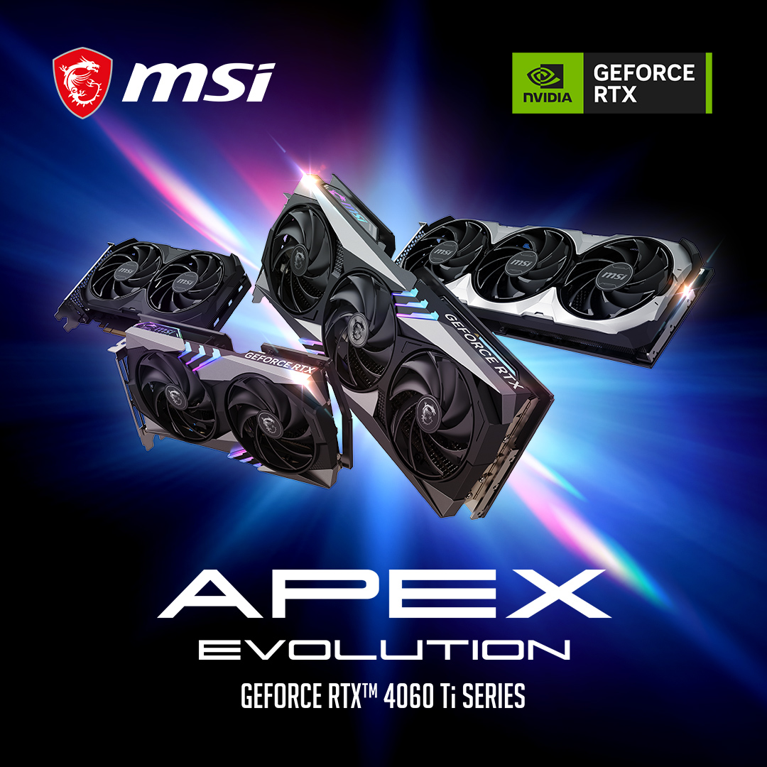 🎮 MSI introduces the new NVIDIA GeForce RTX 4060 Family Graphics Cards! Experience the power of third-gen ray tracing and AI-accelerated performance with DLSS 3. Get ready to take your gaming to the next level! #MSI #GeForceRTX4060 #GamingGraphicsCards #RayTracing #DLSS3